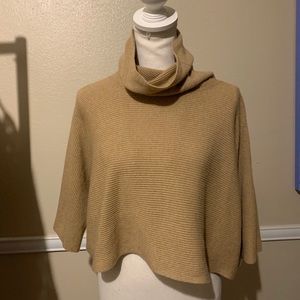 BRUNELLO CUCINELLI 100% CASHMERE COWL NECK TOP
